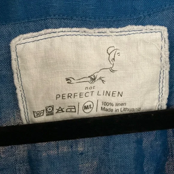 notPERFECTLINEN Bronze and Teal Midi Dresses - Picture 7 of 8